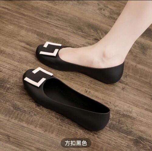 美網~超美~2025新款軟底防水膠鞋：圖片 2