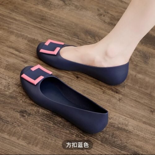 美網~超美~2025新款軟底防水膠鞋：圖片 3