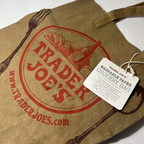 Trader Joe's 仿真紙袋購物包：圖片 4