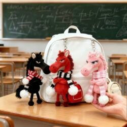 酷跩馬吊飾（附小圍巾）